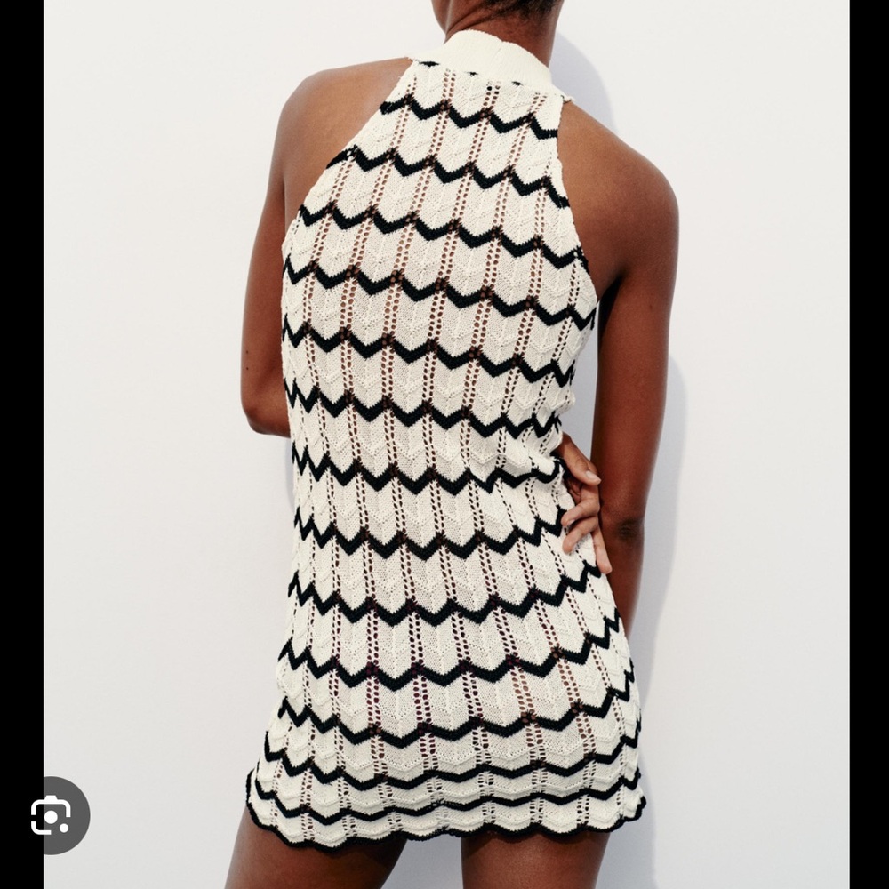 NWT Zara Knit Dress - Picture 2 of 3
